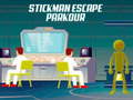 Joc Stickman Escape Parkour