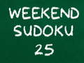 Joc Weekend Sudoku 25