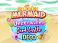 Joc Mermaid Underwater Sand Castle Deco