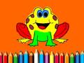 Joc Back To School: Frog Coloring Book
