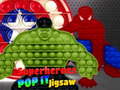Joc Superheroes Pop It Jigsaw
