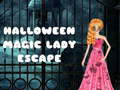 Joc Halloween Magic Lady Escape