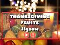 Joc Thanksgiving Fruits Jigsaw