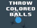 Joc Throw Colored Balls