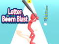 Joc Letter Boom Blast