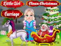 Joc Little Girl Clean Christmas Carriage