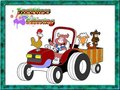 Joc Tractor Coloring Pages