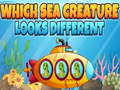 Joc Which Sea Creature Looks Different
