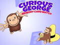 Joc Curious George Memory Card Match