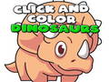 Joc Click And Color Dinosaurs