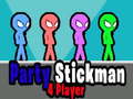 Joc Party Stickman 4 Player