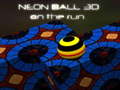 Joc Neon Ball 3d on the run