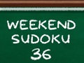 Joc Weekend Sudoku 36
