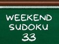 Joc Weekend Sudoku 33