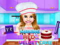 Joc Making Red Velvet Cake