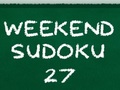 Joc Weekend Sudoku 27