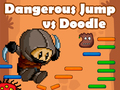 Joc Dangerous Jump vs Doodle Jump