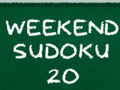 Joc Weekend Sudoku 20