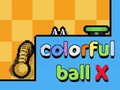 Joc Colorful ball X