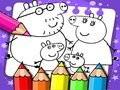 Joc Peppa Pig Coloring Book