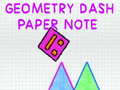 Joc Geometry Dash Paper Note