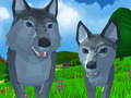 Joc Wolf simulator wild animals 