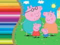 Joc Coloring Book for Peppa Pig