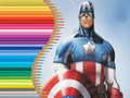 Joc Coloring Book for Captain America