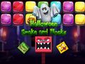 Joc Halloween Snake and Blocks