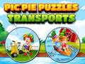 Joc Pic Pie Puzzles Transports