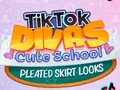Joc TikTok Divas Cute School Pleated Skirt Looks