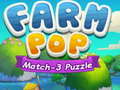 Joc Farm Pop Match-3 Puzzle