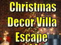 Joc Christmas Decor Villa Escape