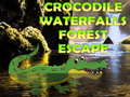 Joc Crocodile Waterfalls Forest Escape