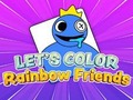Joc Let's Color: Rainbow Friends
