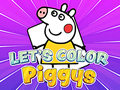Joc Let's Color Piggys