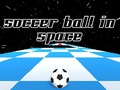 Joc Soccer Ball in Space