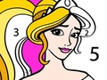 Joc Princess Coloring By Number