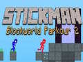 Joc Stickman Blockworld Parkour 2