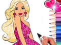 Joc Coloring Book: Barbie