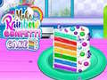 Joc Make Rainbow Confetti Cake