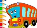 Joc Coloring Book: Bus