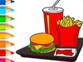 Joc Coloring Book: Hamburger