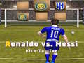 Joc Messi vs Ronaldo Kick Tac Toe