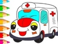 Joc Coloring Book: Ambulance
