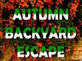 Joc Autumn Backyard Escape 
