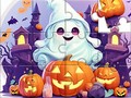 Joc Jigsaw Puzzle: Halloween Cute Ghost