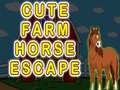 Joc Cute Farm Horse Escape