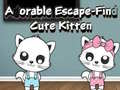 Joc Adorable Escape Find Cute Kitten