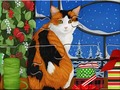 Joc Jigsaw Puzzle: Christmas Cat